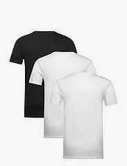 Denim project - 3 PACK T-SHIRTS - laagste prijzen - 2x white 1x black - 1