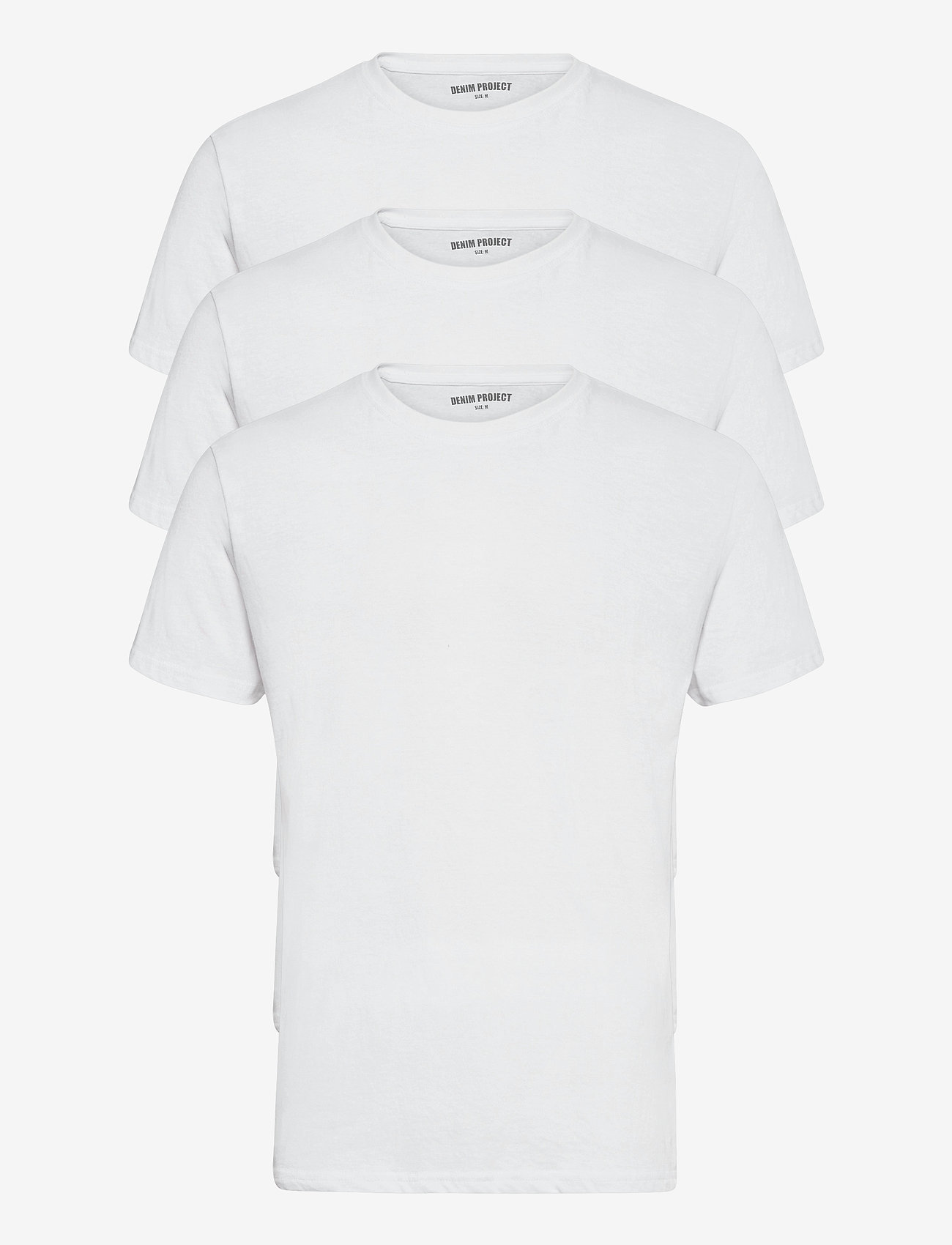 Denim project - 3 PACK T-SHIRTS - lowest prices - white - 0