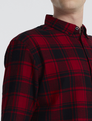 Denim project - Check Shirt - checkered shirts - 063 red check - 4