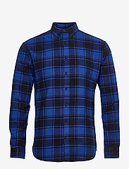 Denim project - Check Shirt - checkered shirts - blue check - 0