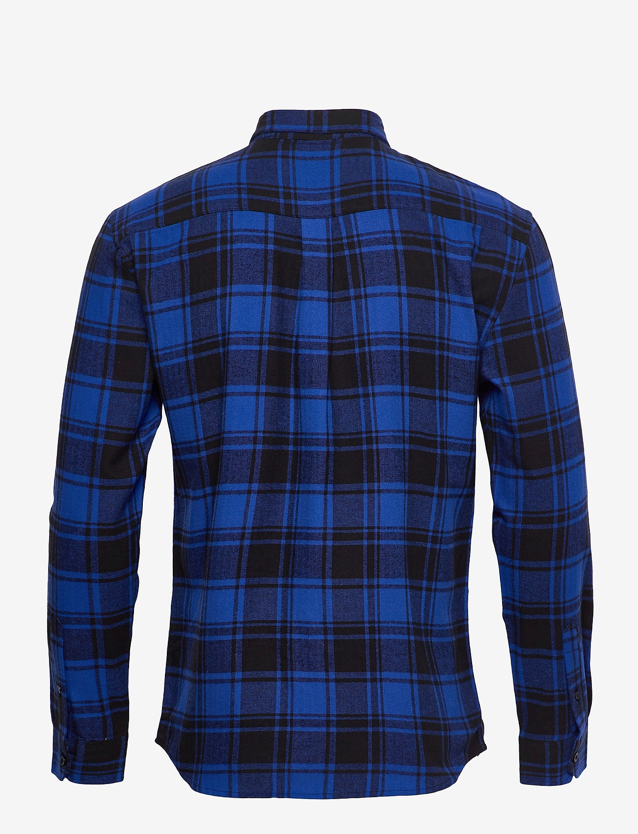 Denim Project - Check Shirt - blue check - 2