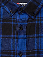 Denim project - Check Shirt - checkered shirts - blue check - 5