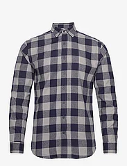 Denim project - Check Shirt - checkered shirts - check 2 / navy grey check - 0