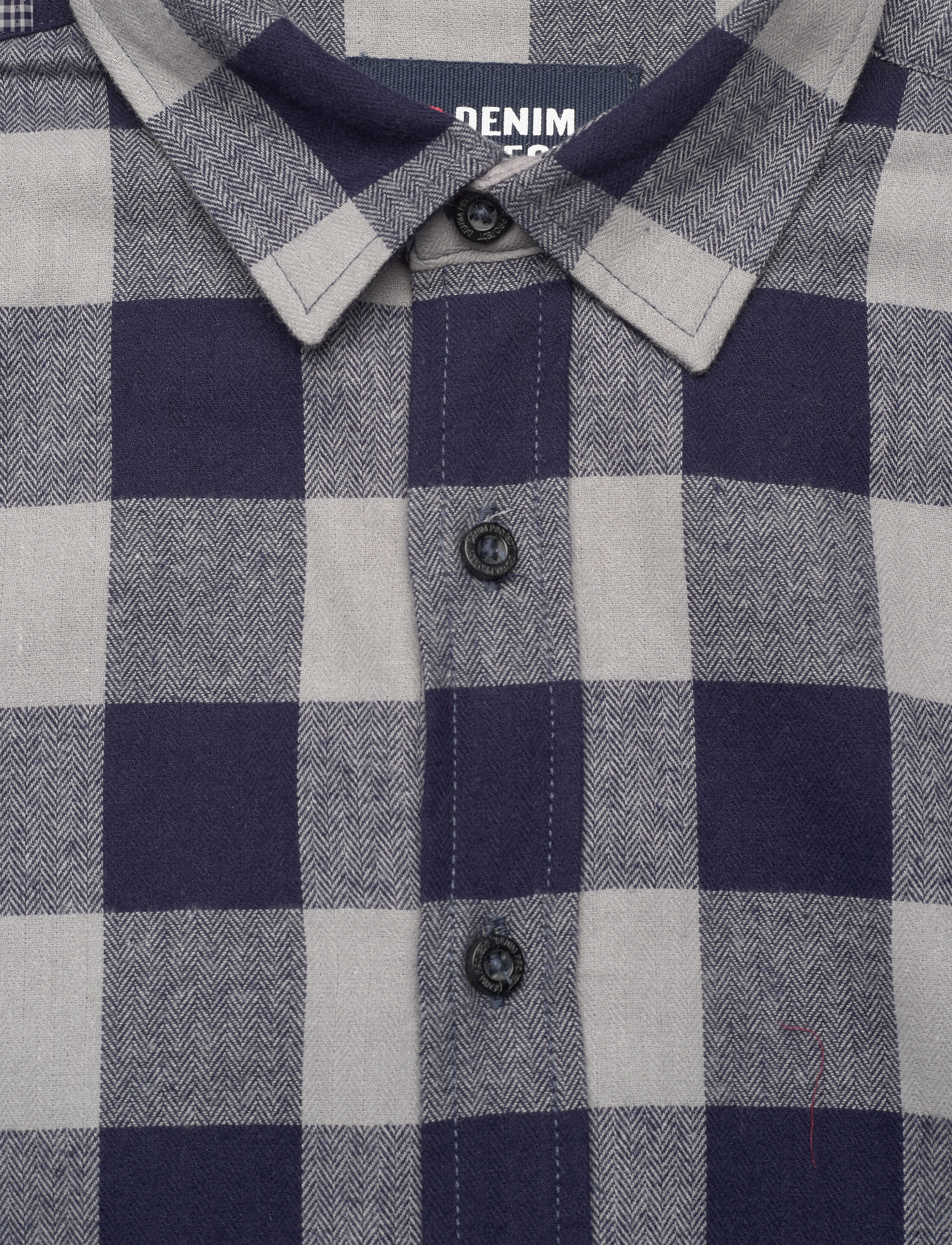 Denim Project - Check Shirt - check 2 / navy grey check - 2