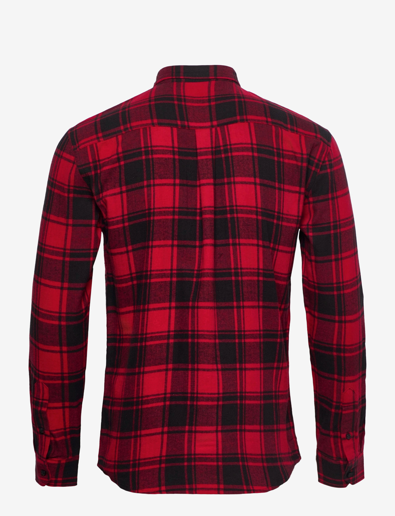 Denim project - Check Shirt - checkered shirts - red check - 1