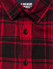 Denim project - Check Shirt - checkered shirts - red check - 2