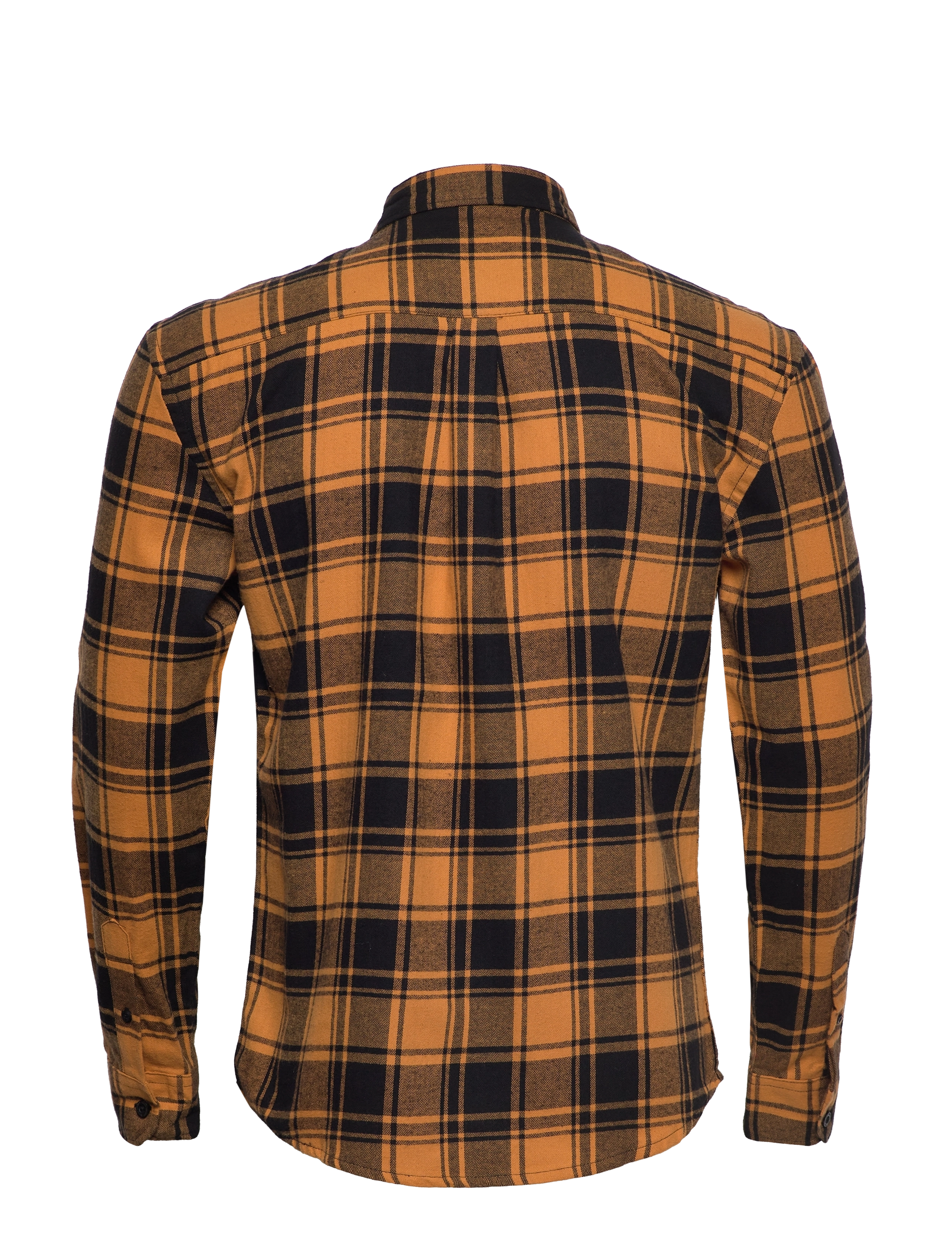 Denim Project - Check Shirt - yellow check - 2
