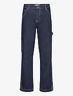 DPWorkwear Straight Jeans - DARK BLUE RINSE
