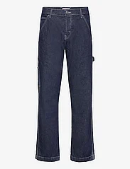 Denim project - DPWorkwear Straight Jeans - Įprasto kirpimo džinsai - dark blue rinse - 0