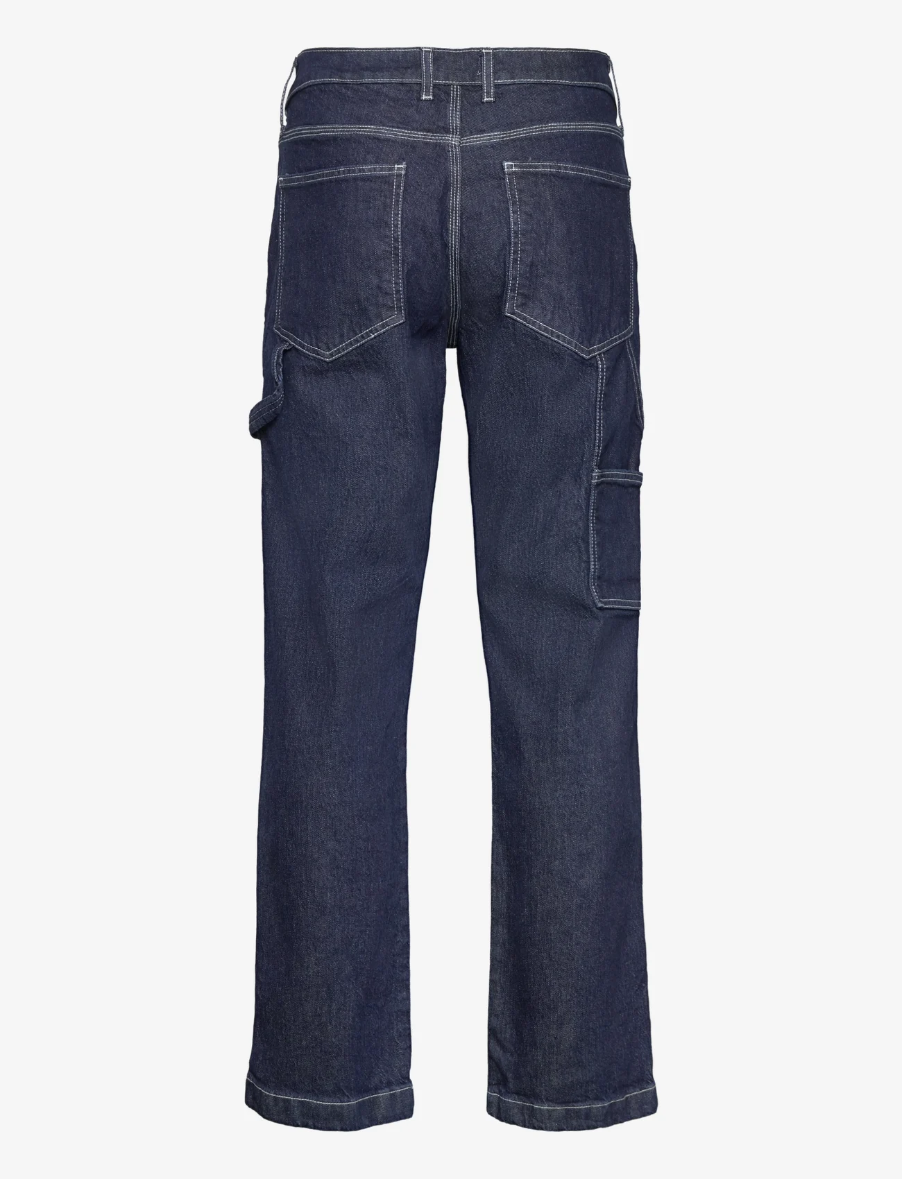 Denim project - DPWorkwear Straight Jeans - džinsi - dark blue rinse - 1