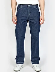 Denim project - DPWorkwear Straight Jeans - džinsi - dark blue rinse - 2
