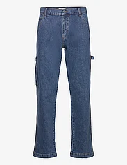 Denim project - DPWorkwear Straight Jeans - regular fit -farkut - mid blue stone - 0