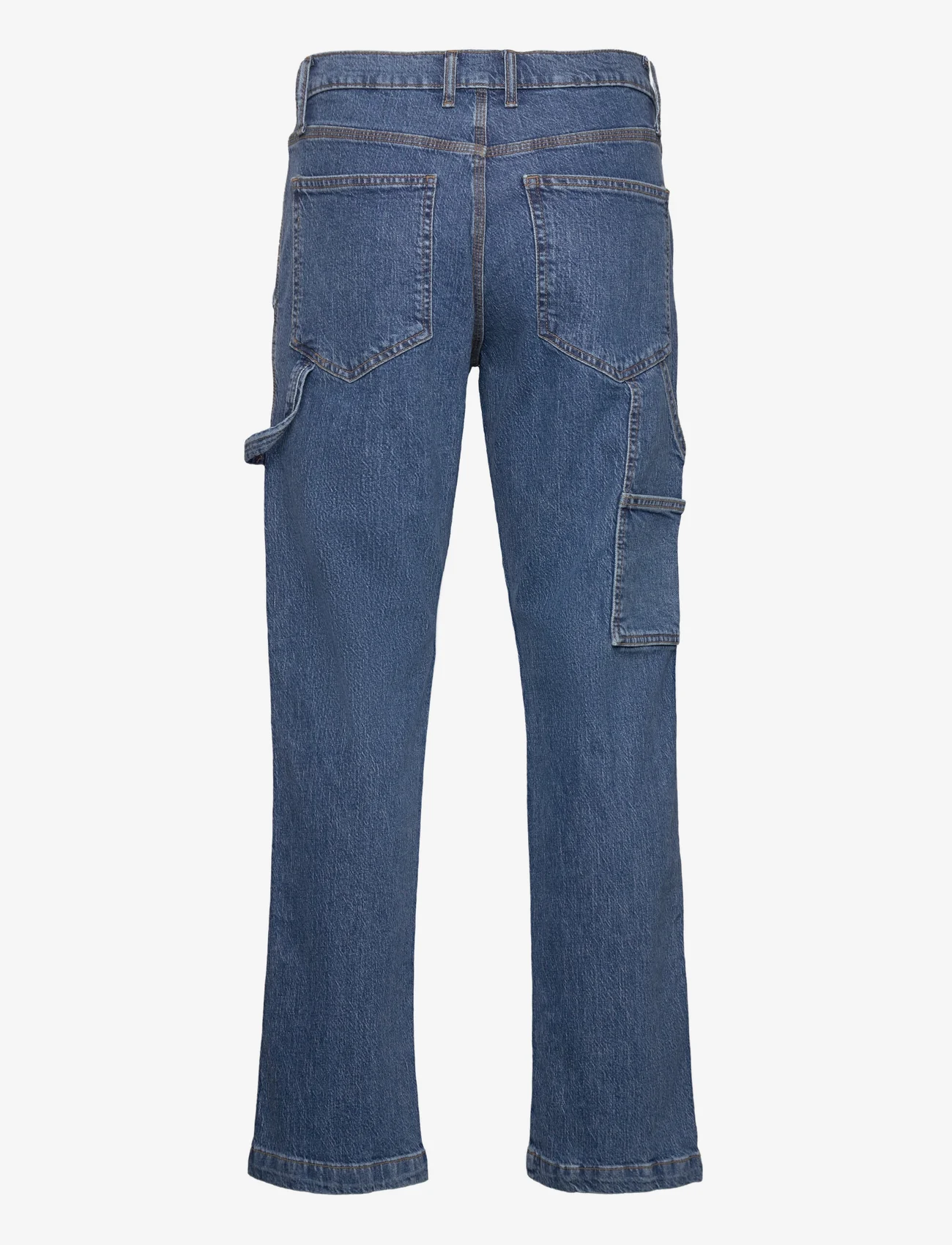 Denim project - DPWorkwear Straight Jeans - Įprasto kirpimo džinsai - mid blue stone - 1
