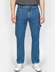 Denim project - DPWorkwear Straight Jeans - Įprasto kirpimo džinsai - mid blue stone - 2