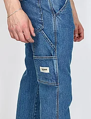 Denim project - DPWorkwear Straight Jeans - regular fit -farkut - mid blue stone - 3
