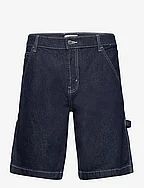 DPWorkwear Denim Shorts - DARK BLUE RINSE