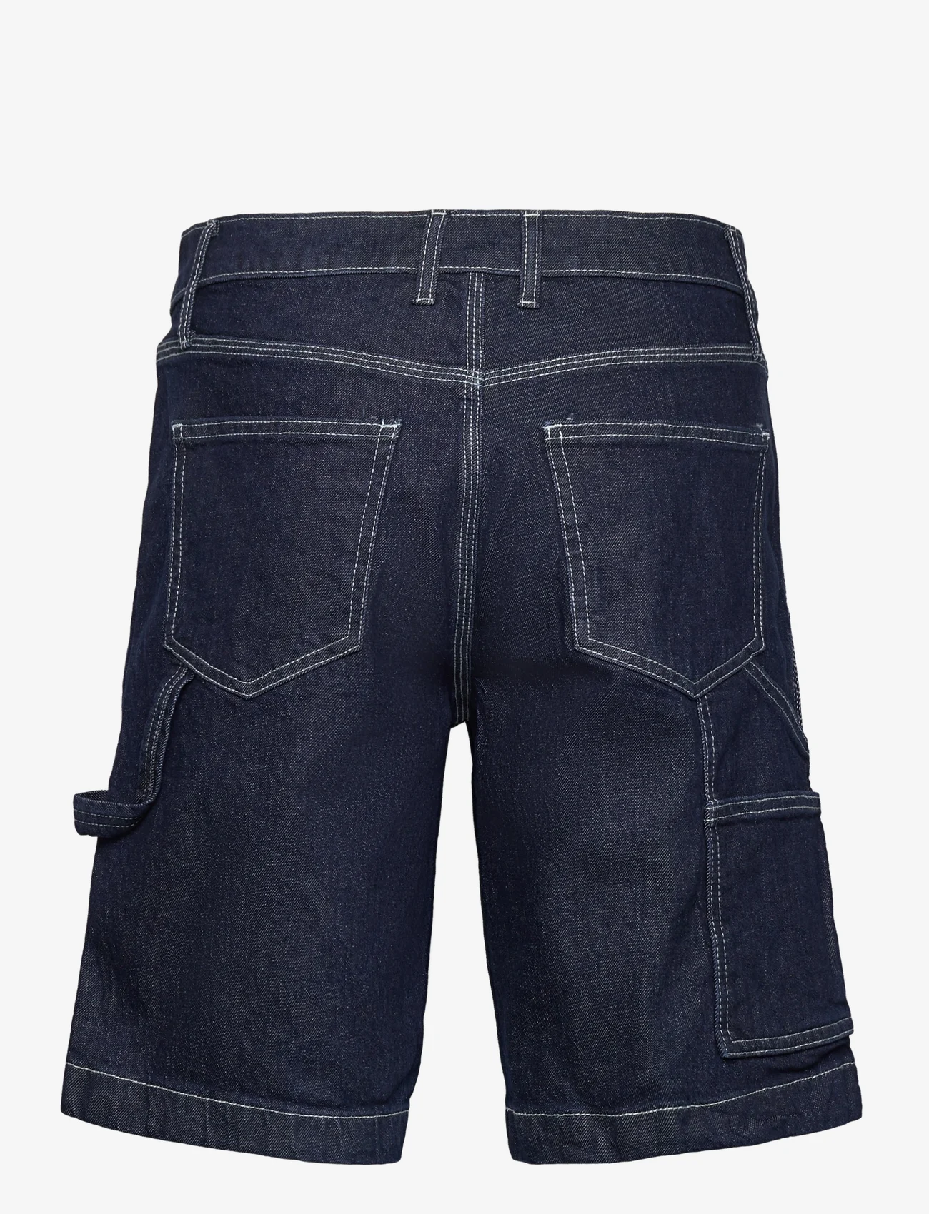 Denim project - DPWorkwear Denim Shorts - jeans shorts - dark blue rinse - 1