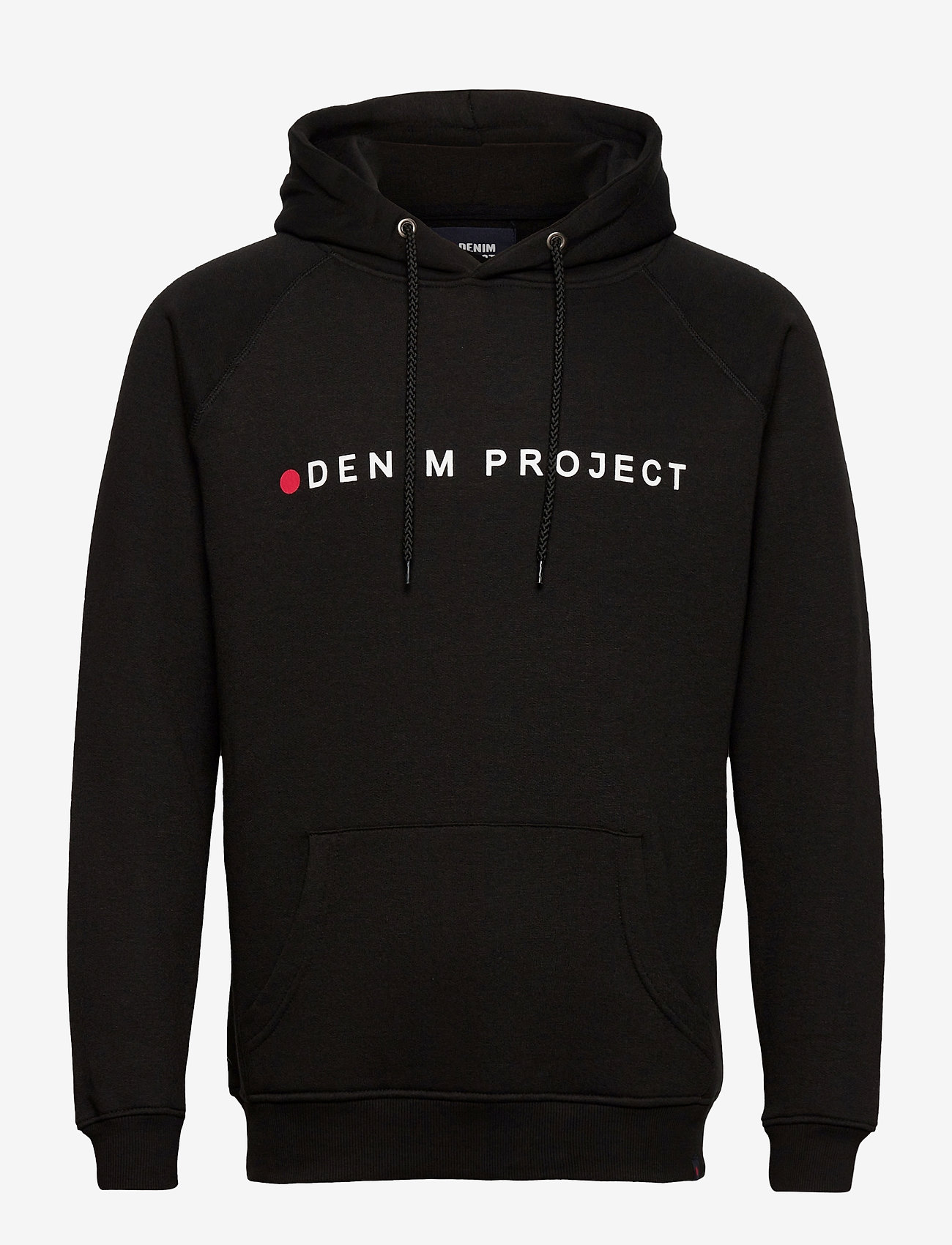 Denim project - Logo Hoodie - alhaisimmat hinnat - black - 0