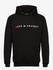 Denim project - Logo Hoodie - die niedrigsten preise - black - 0