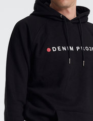 Denim project - Logo Hoodie - laagste prijzen - black - 4