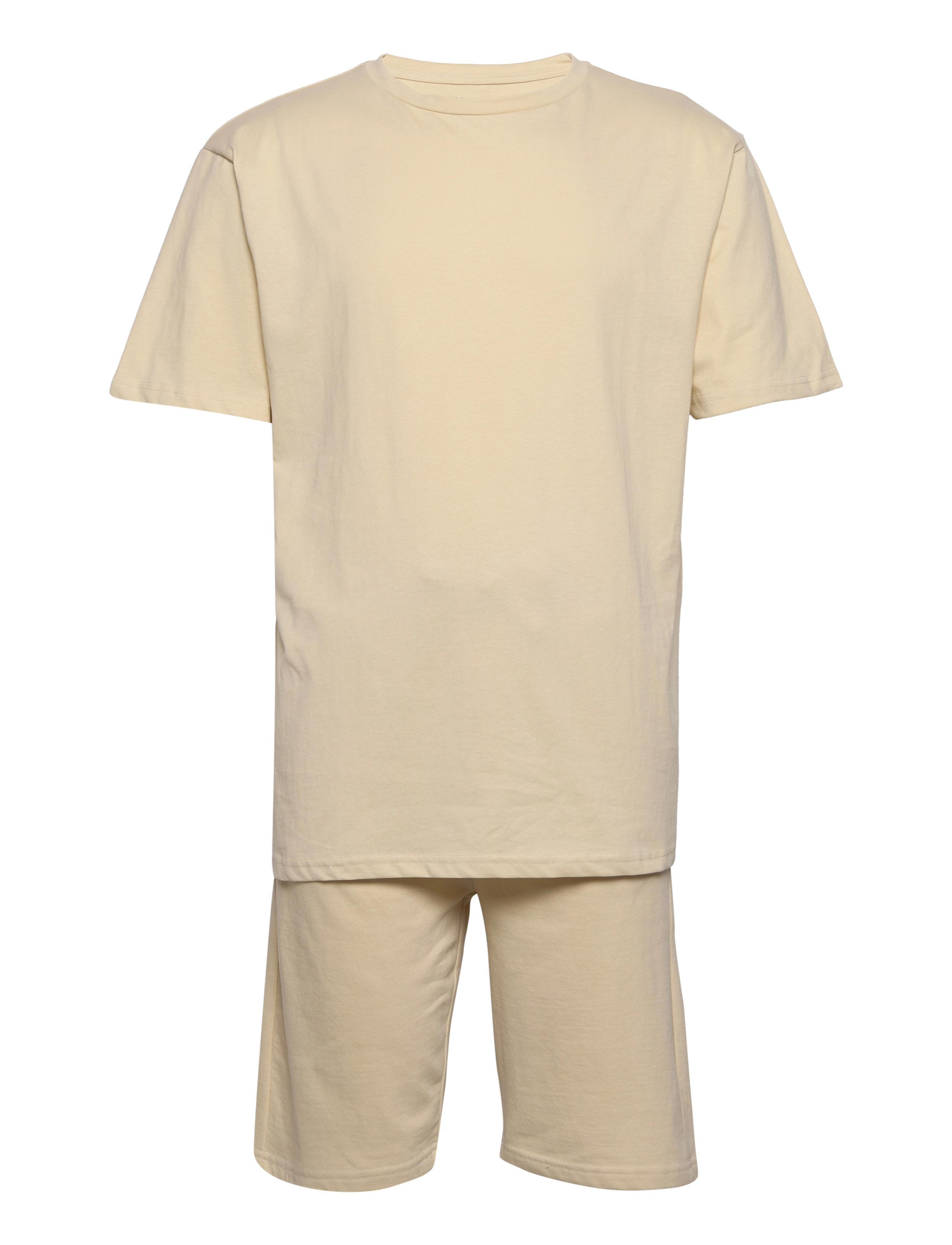 Denim project - BOXY TEE SET - 273 oyster white - 0