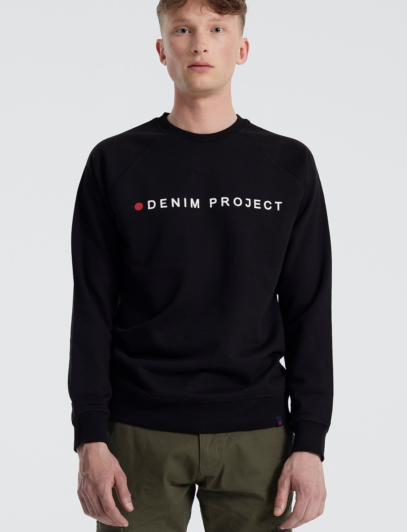 Denim project - Logo Crew - black - 4