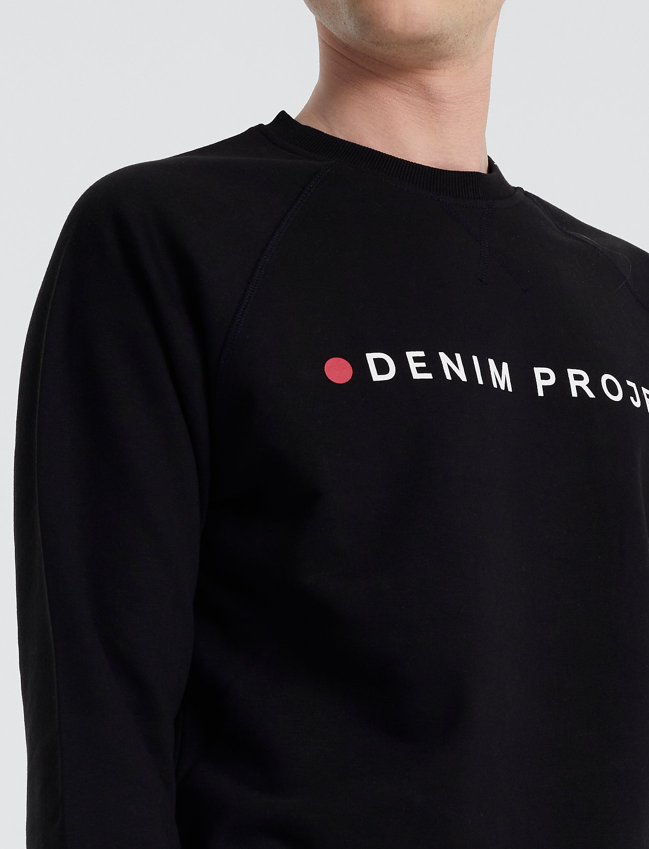 Denim project - Logo Crew - black - 3