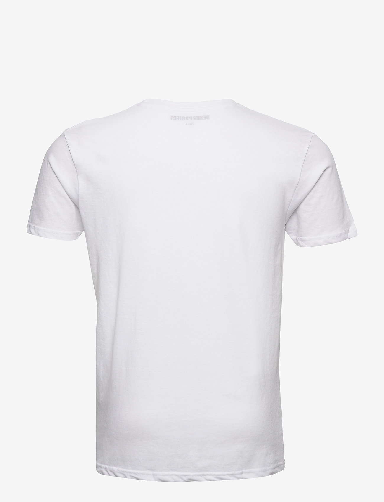Denim Project - DP 5 PACK T-SHIRTS - basic t-shirts - black/white/light grey melange - 4