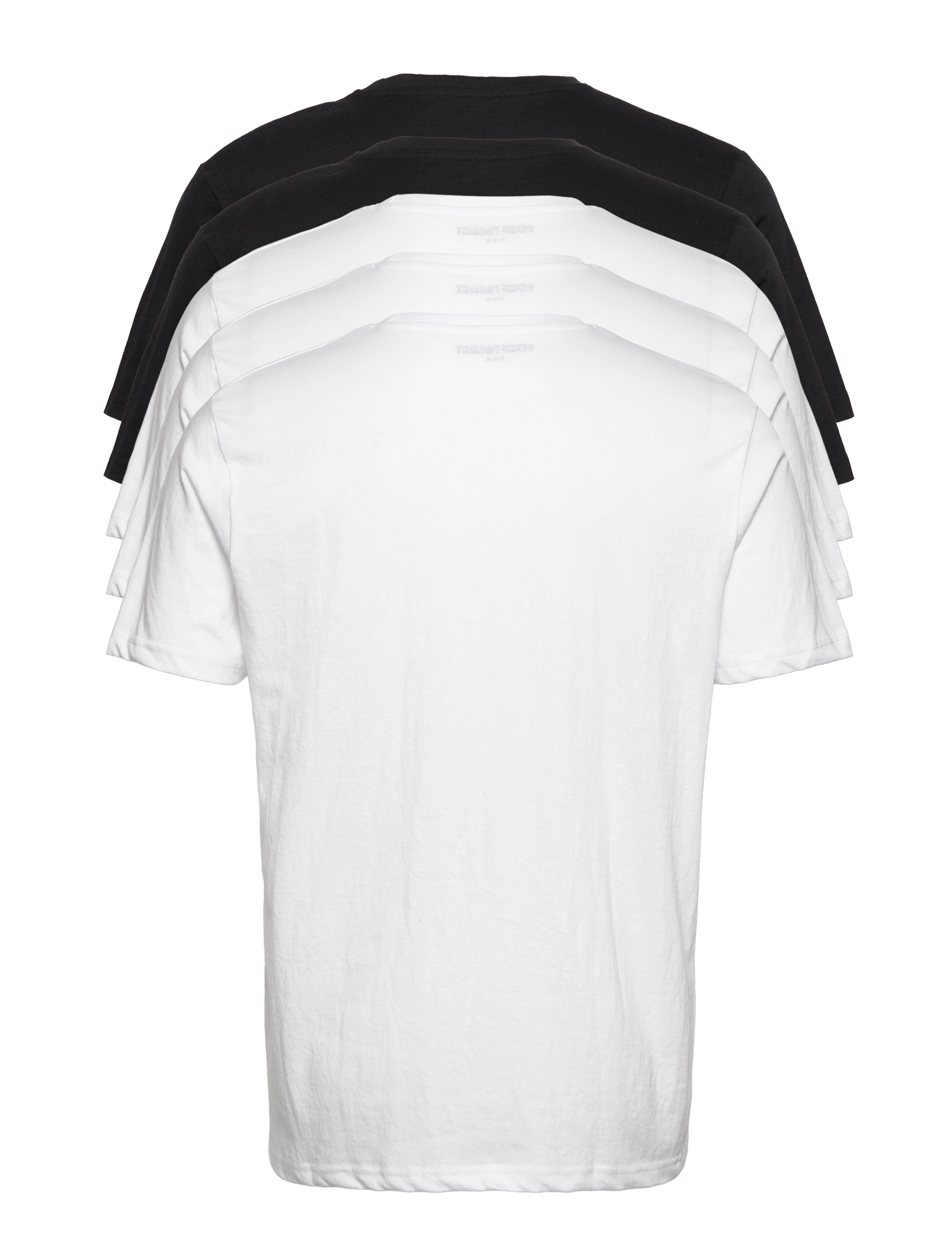 Denim Project - DP 5 PACK T-SHIRTS - t-shirts - 3x white 2x black - 1