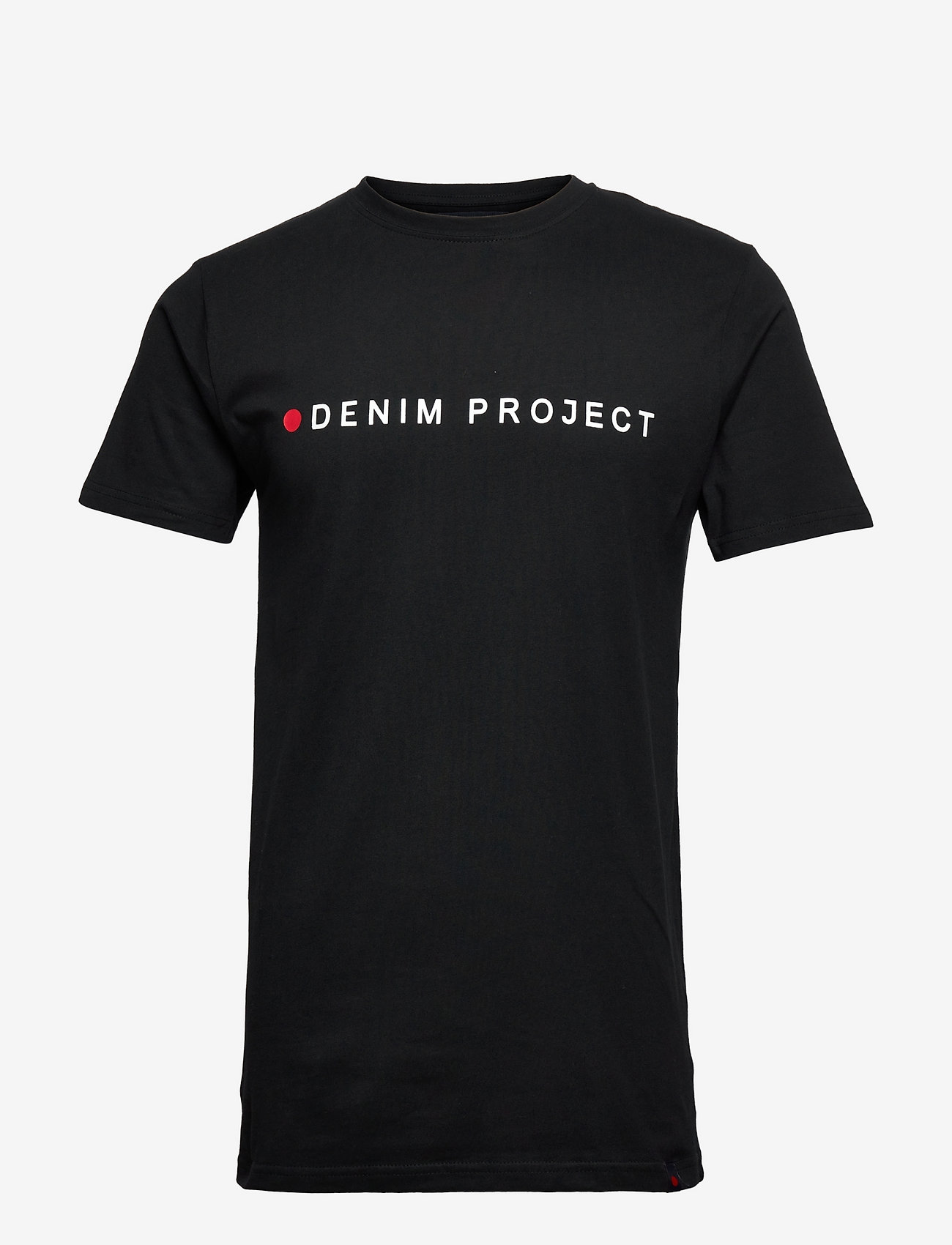 Denim project - Logo Tee - alhaisimmat hinnat - 001 black - 0