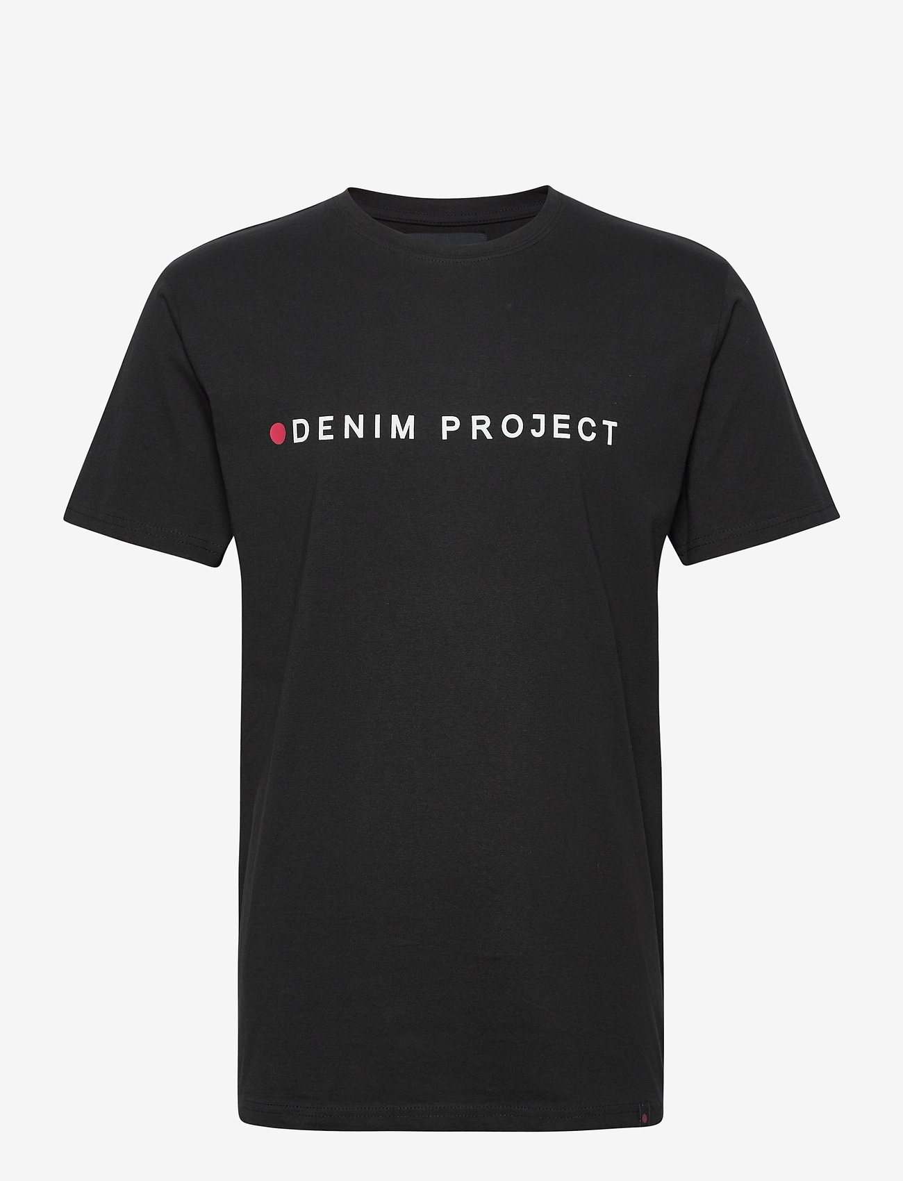 Denim project - Logo Tee - najniższe ceny - black - 0