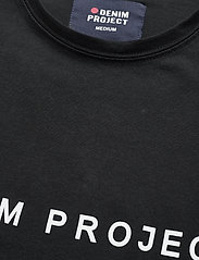 Denim project - Logo Tee - alhaisimmat hinnat - black - 2