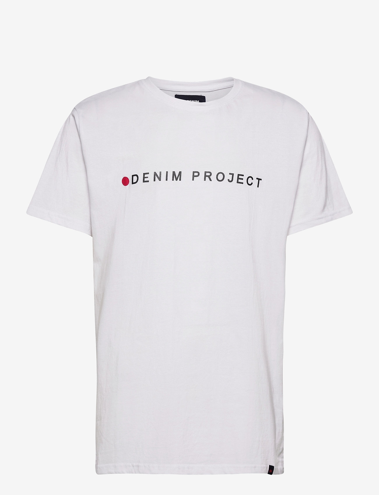 Denim project - Logo Tee - najniższe ceny - white - 0
