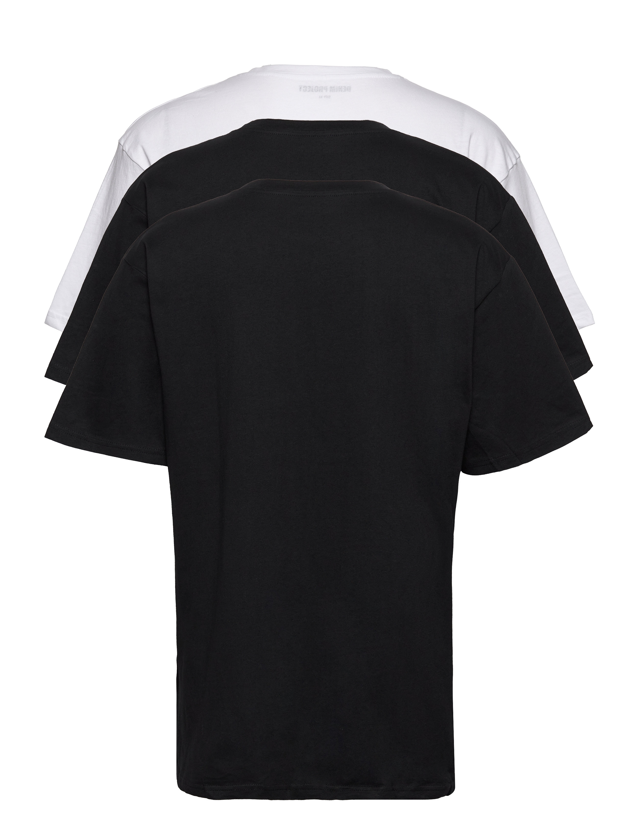 Denim Project - 3 Pack Box Tee - die niedrigsten preise - 1x white - 1