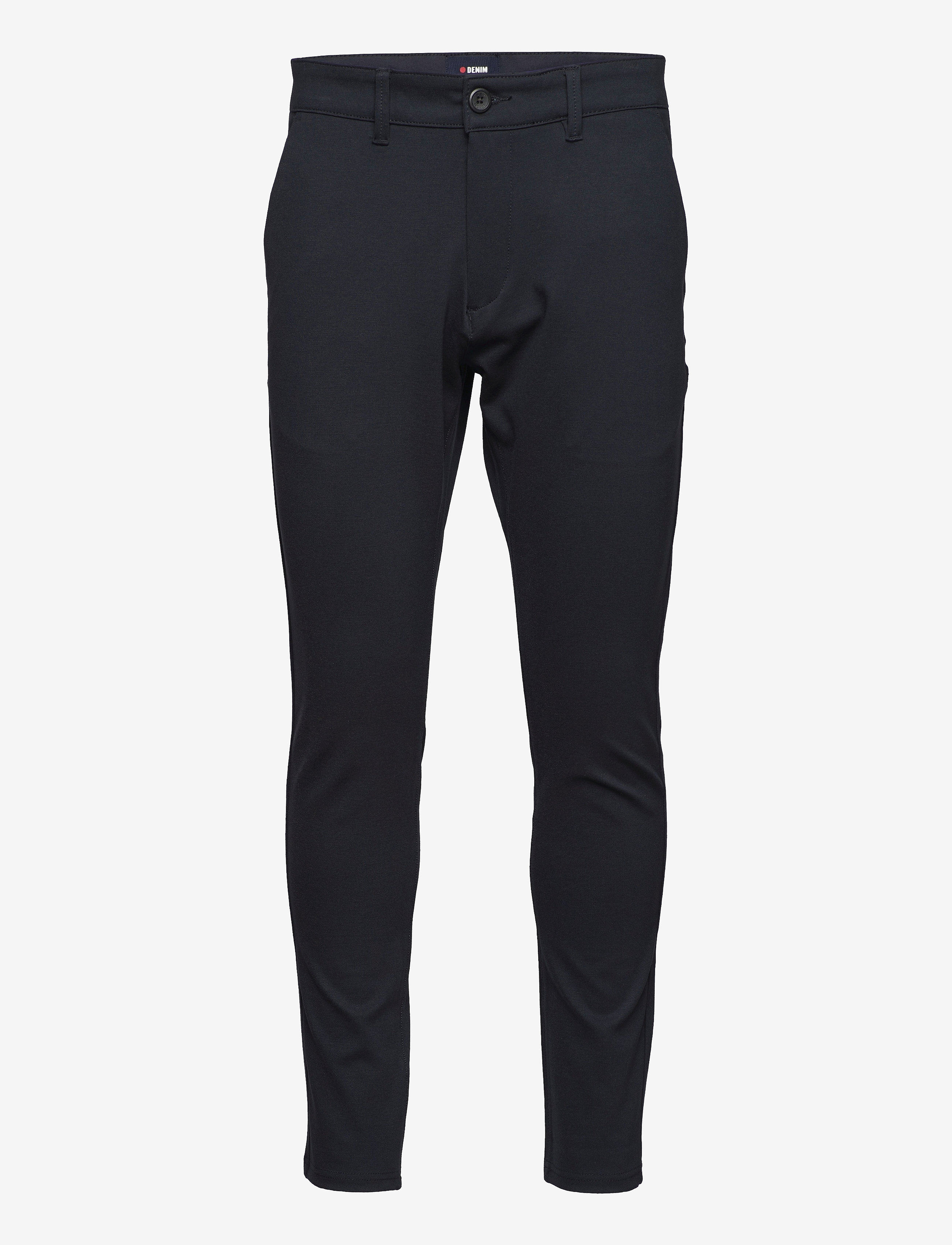 Denim Project DP Ponte Roma Plain - Vaatteet - 020 DARK NAVY / navy