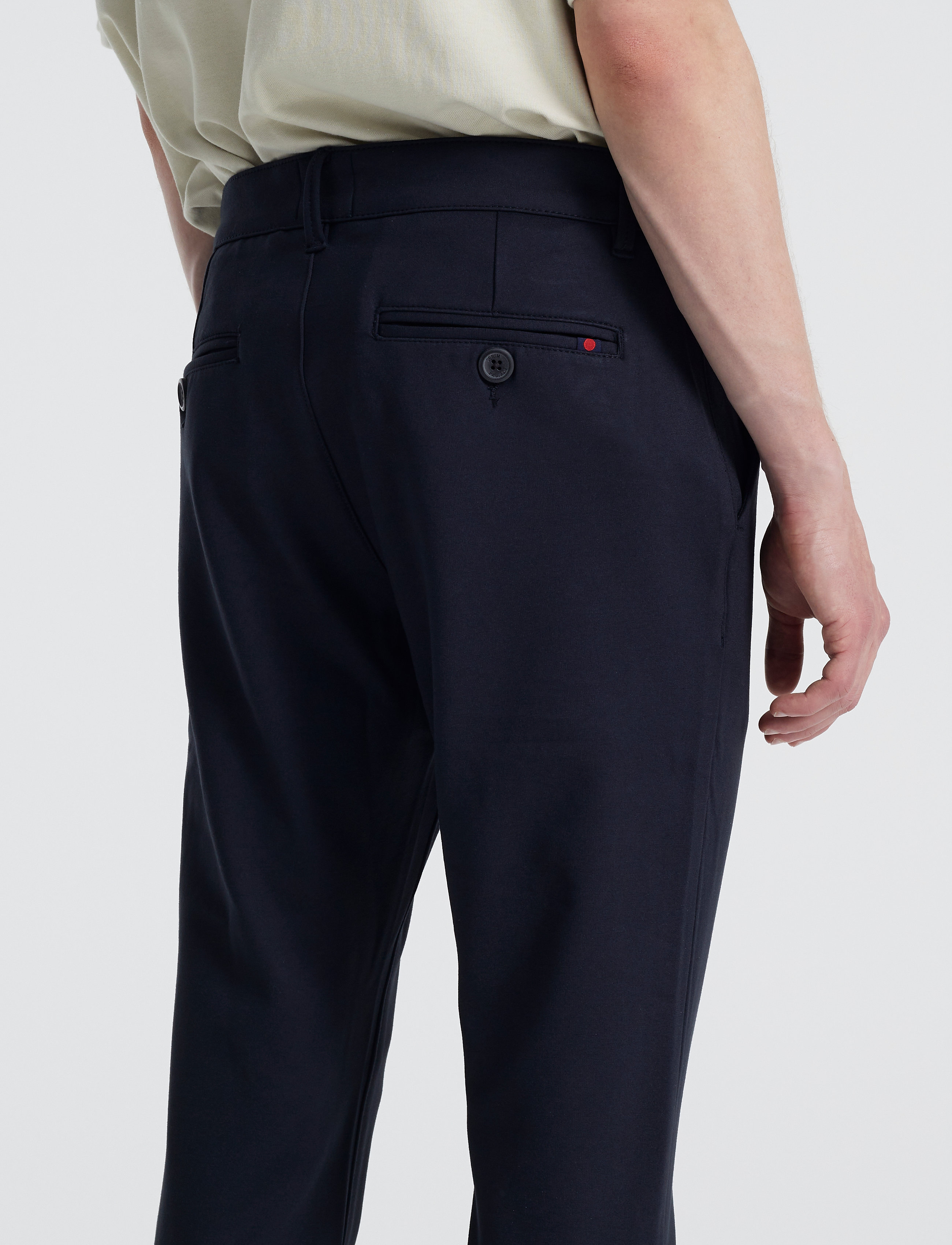 Denim Project - DP Ponte Roma Plain - laveste priser - 020 dark navy - 4