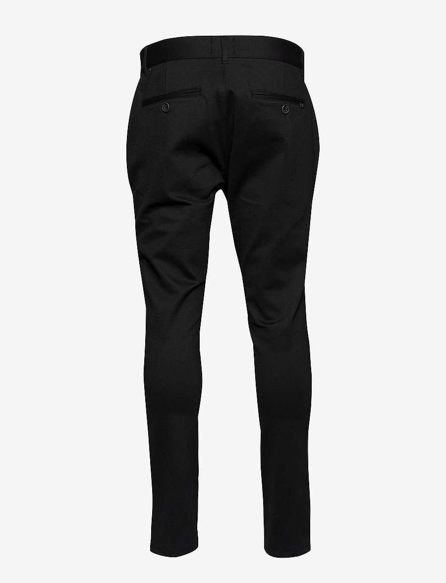 Denim Project - DP Ponte Roma Plain - freizeithosen - black - 2