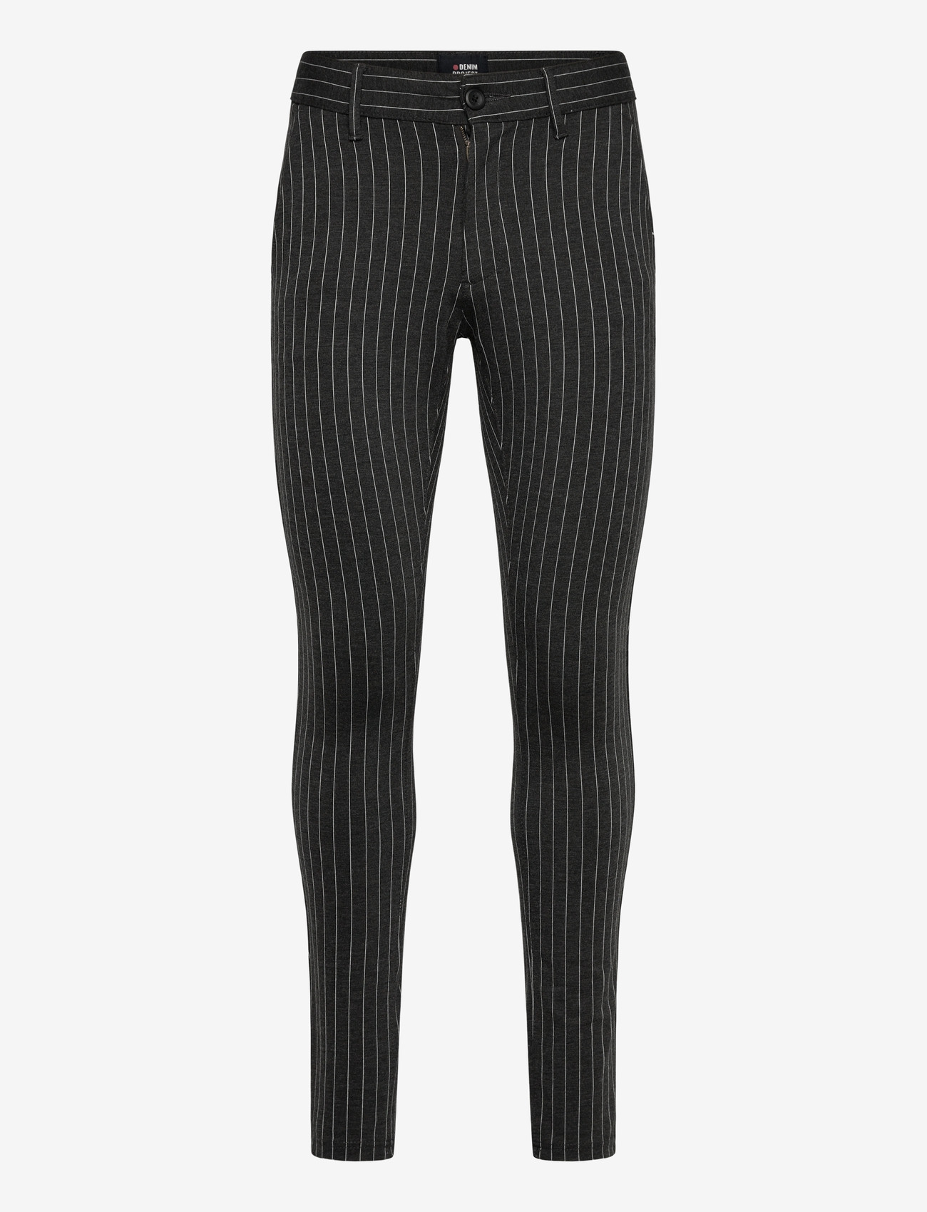 Denim Project - DP Ponte Roma Plain - laveste priser - dark grey mel with pin - 0