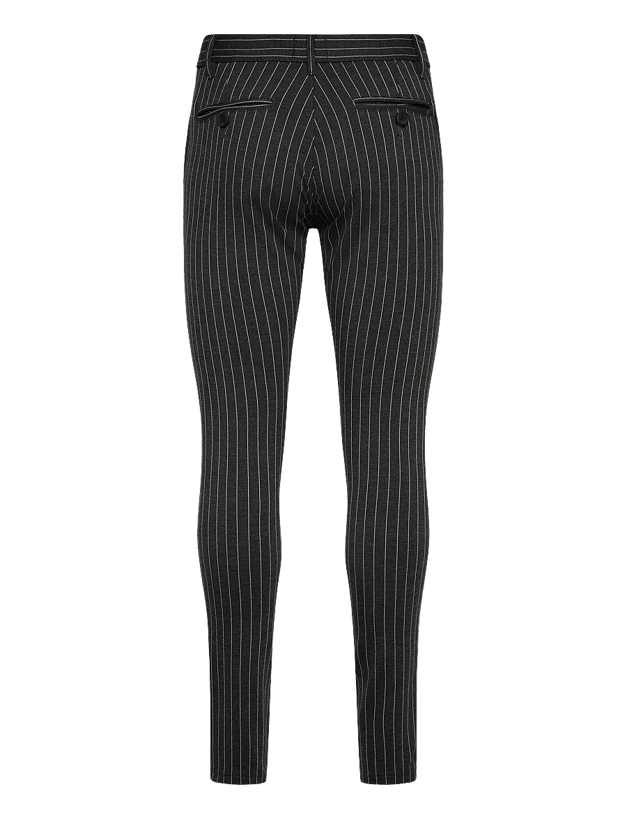Denim Project - DP Ponte Roma Plain - dark grey mel with pin - 1