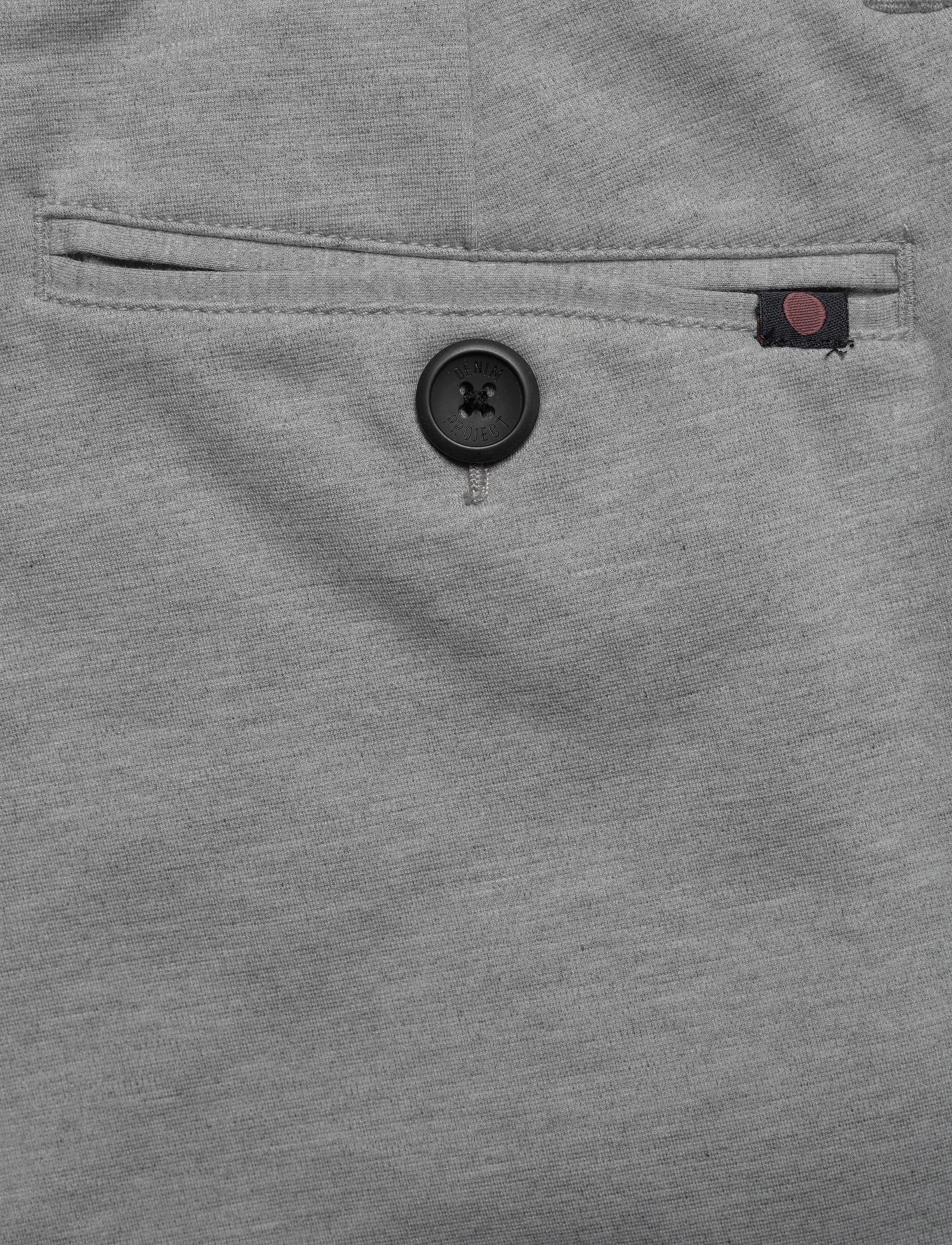 Denim Project - DP Ponte Roma Plain - laveste priser - light grey melange - 4