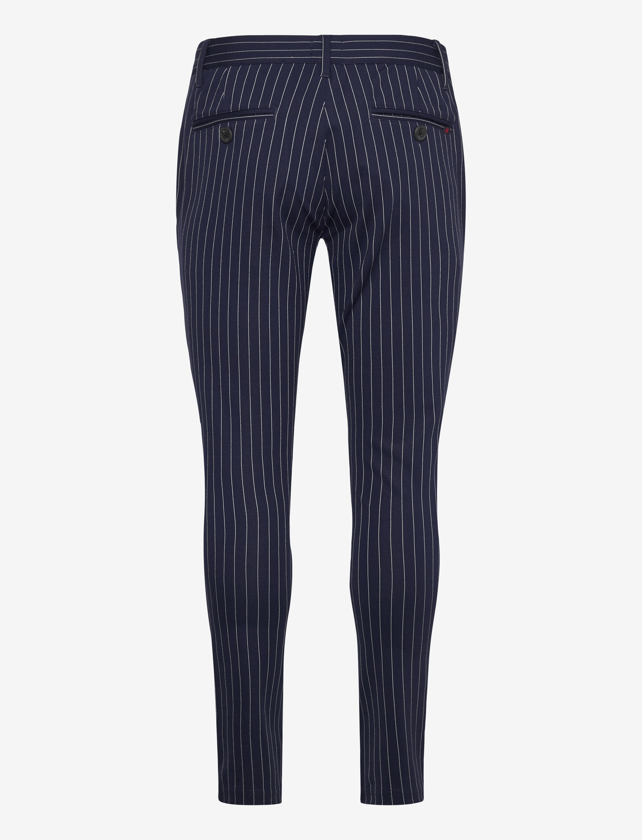 Denim Project - DP Ponte Roma Plain - laveste priser - navy white pinstripe - 1