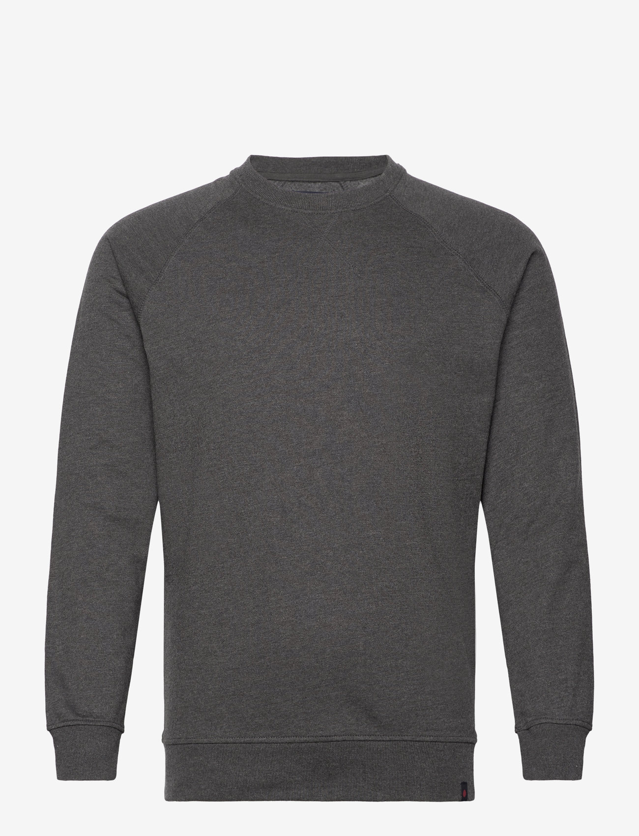 Denim project - BASIC SWEAT CREW - dark grey melange - 0