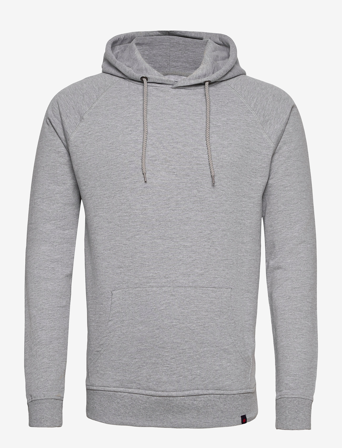 Denim project - BASIC SWEAT HOODIE - hoodies - grey - 0