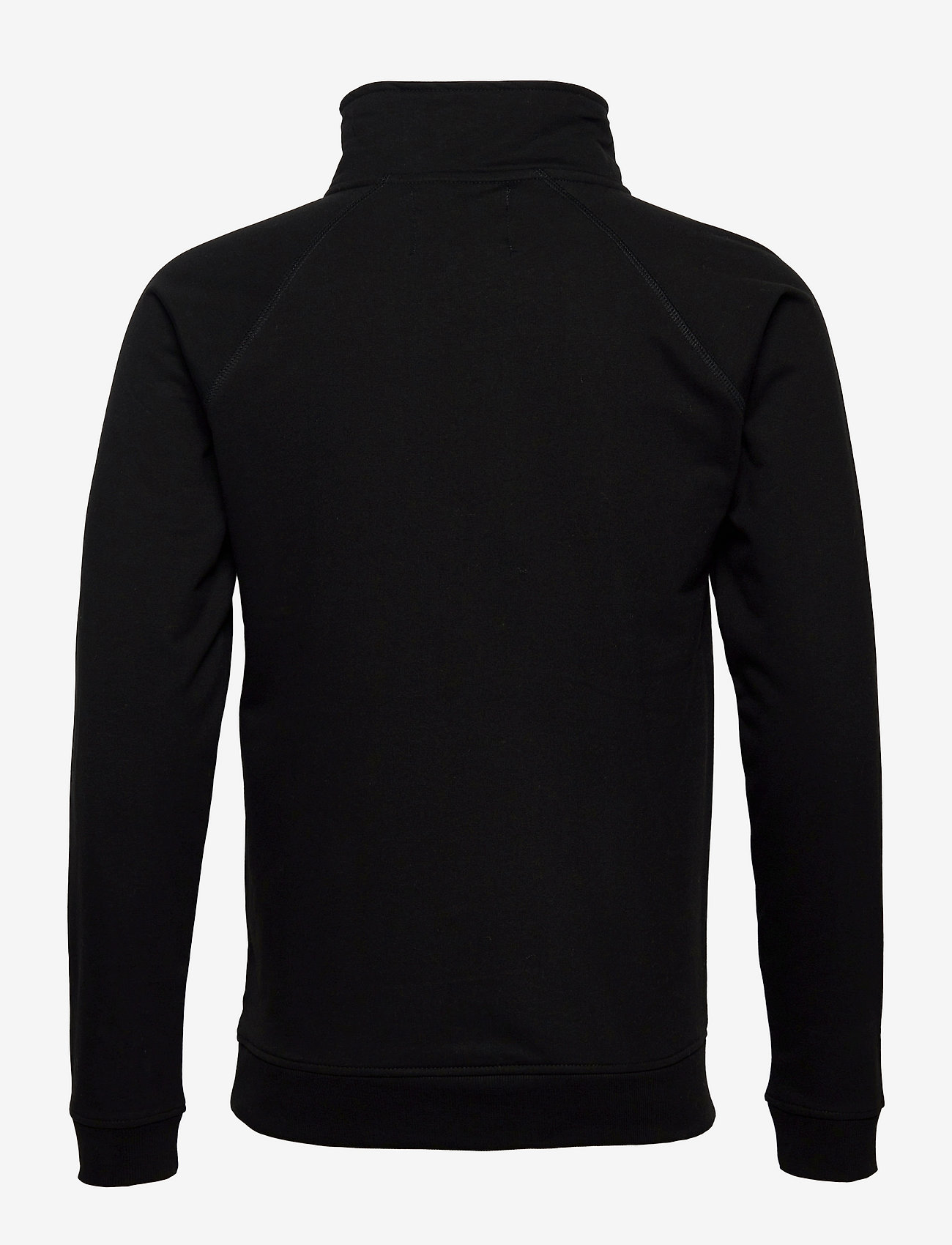 Denim project - Basic Half-Zip Highneck - 001 black - 1