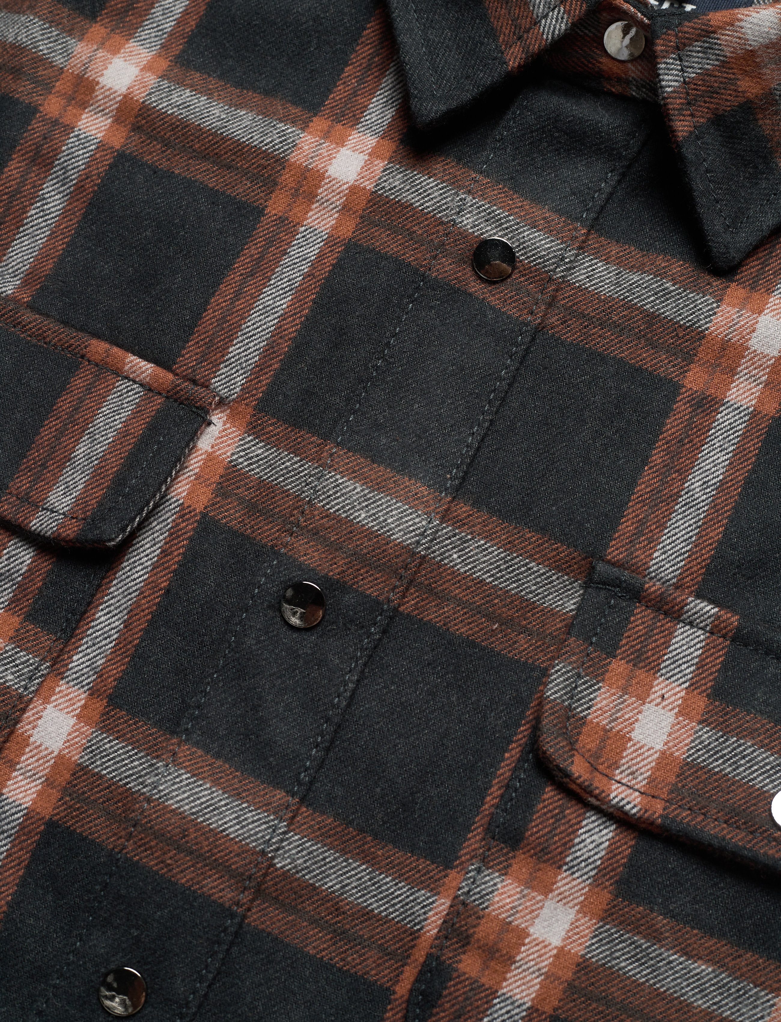 Denim Project - DPCHECK OVERSHIRT - vīriešiem - brown check - 3