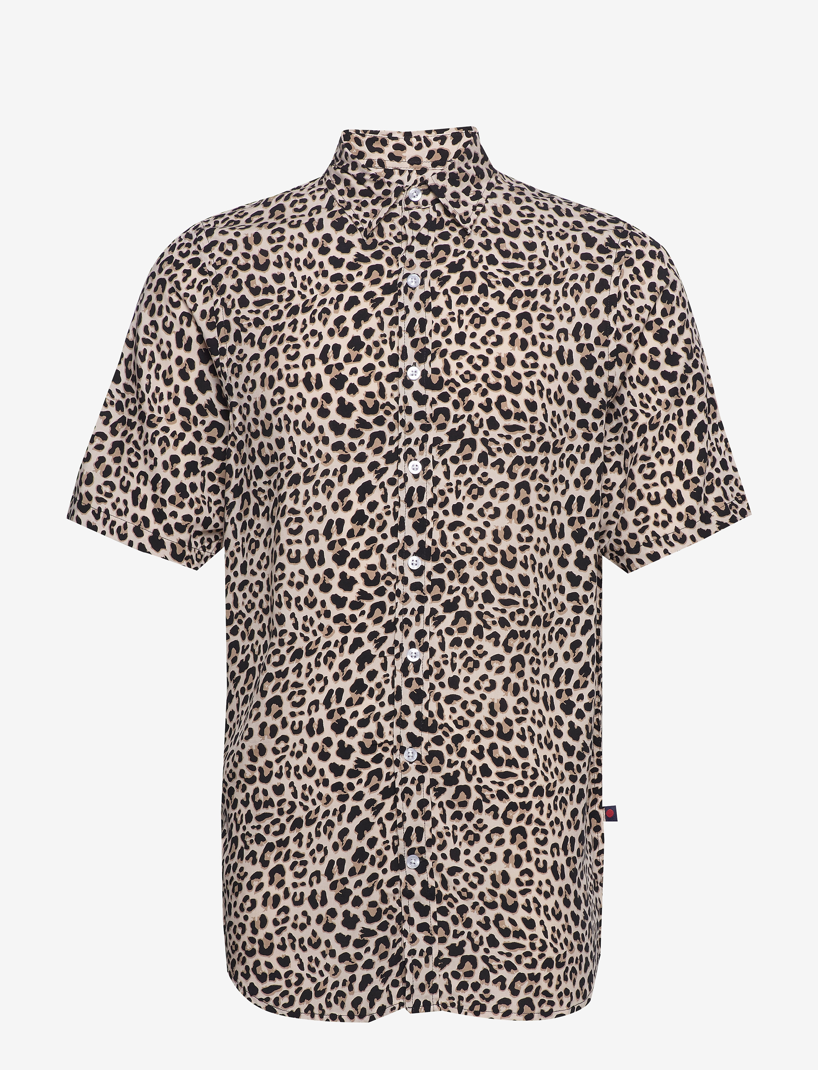 DENIM PROJECT Grande S/S Shirt Patterned - M - Herren