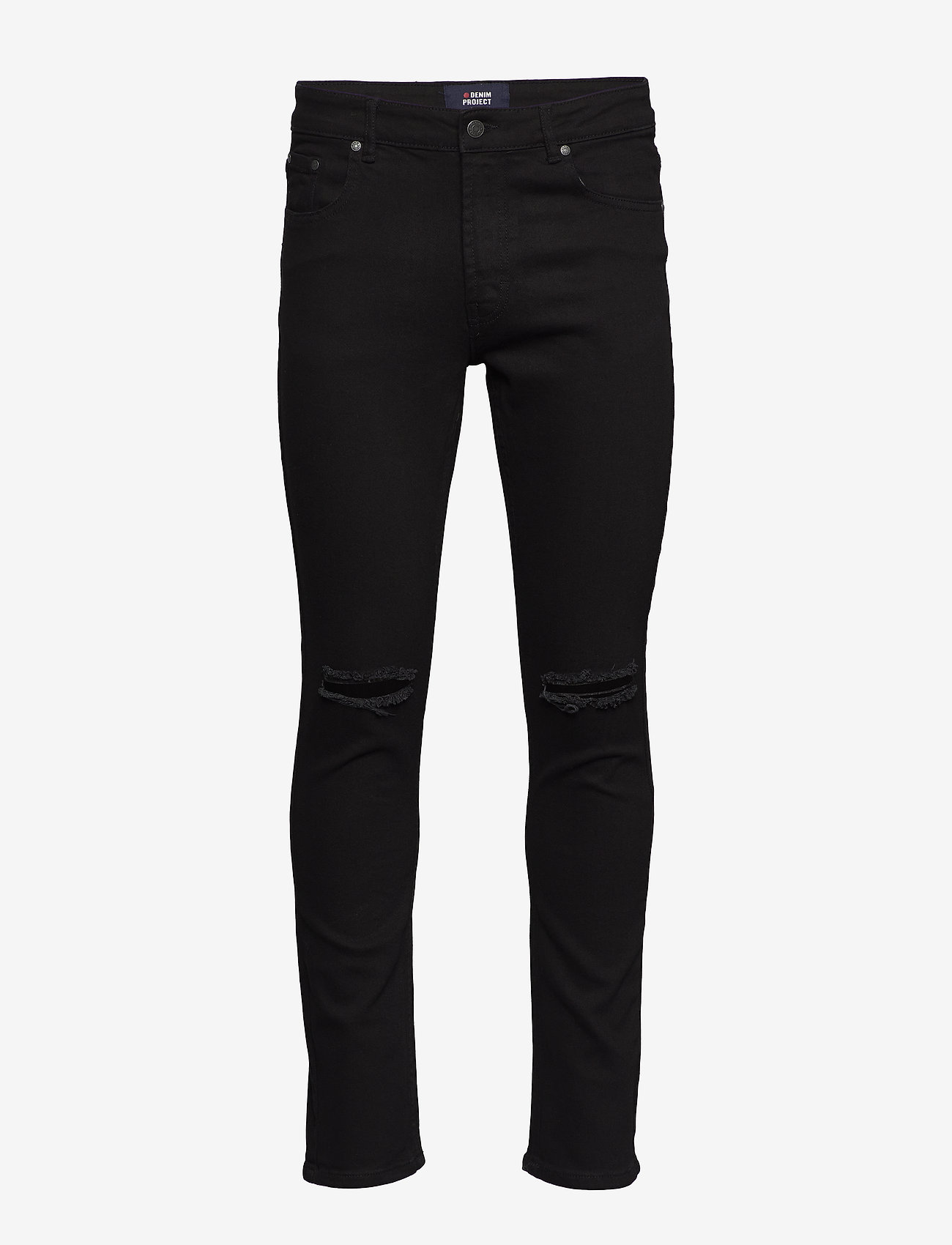 Denim project - Mr Red Knee Cut - black - 0