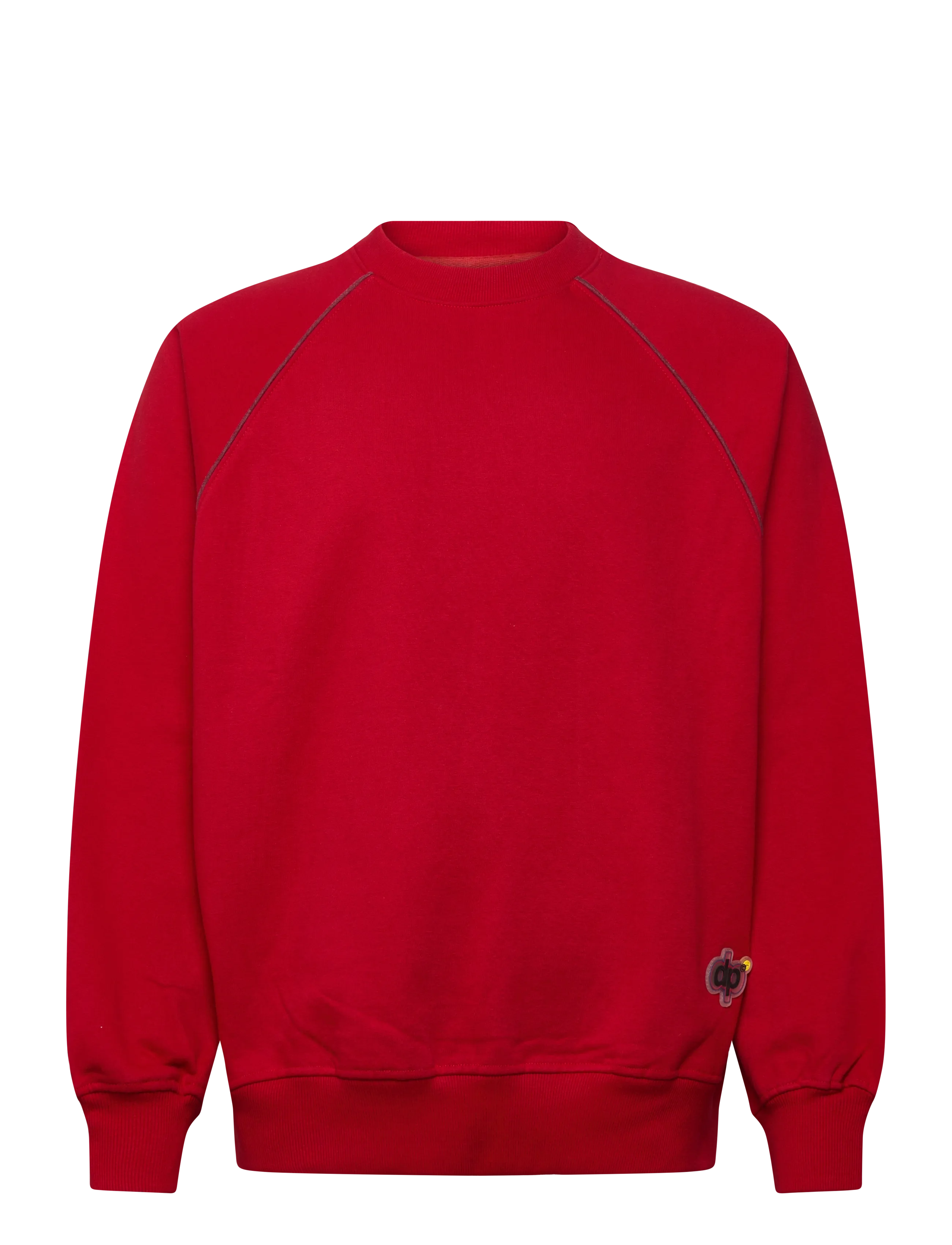 Denim Project DP JAMES NEW SWEAT CREW NECK - Sweatshirts - 232 HIGH RED / red