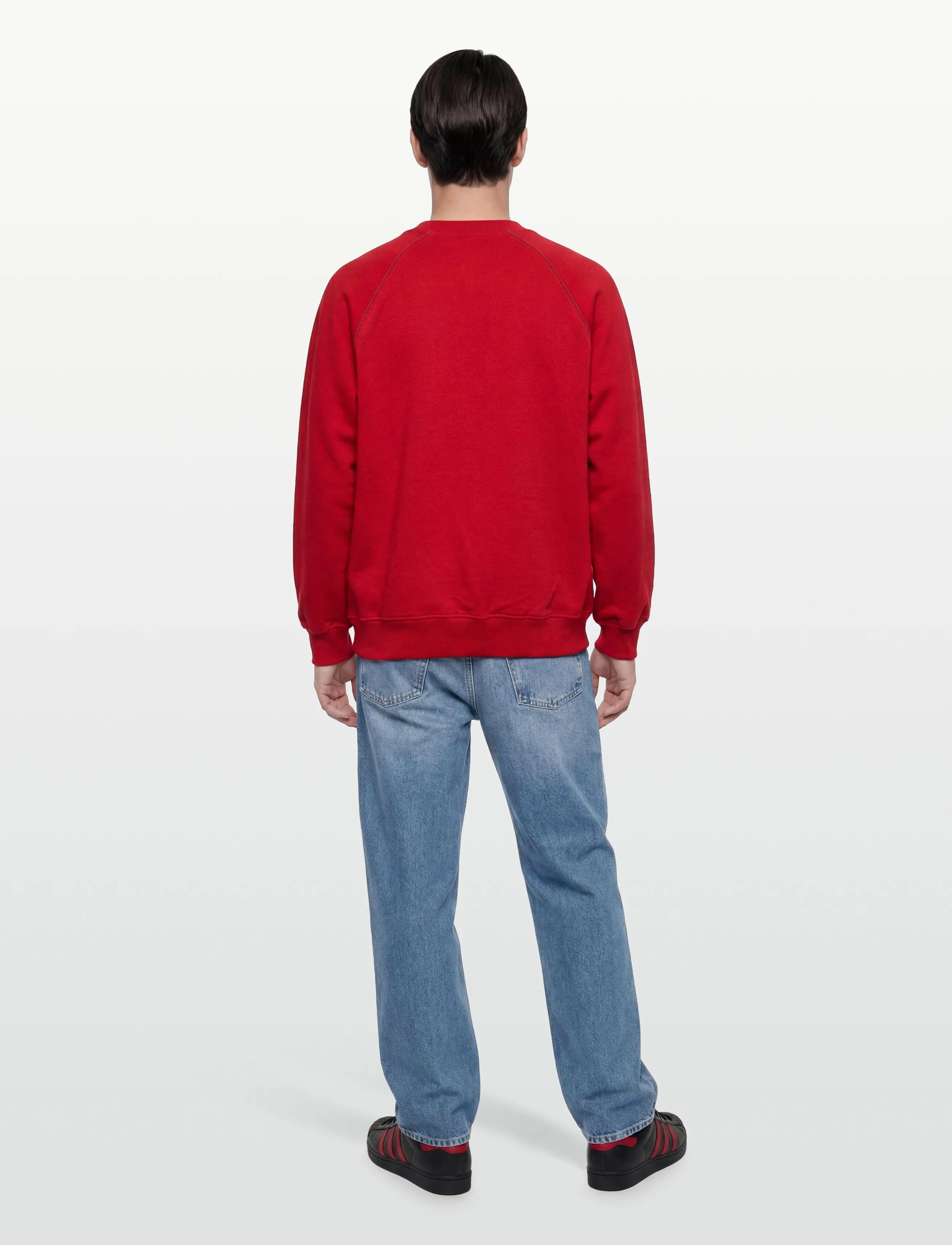 Denim Project - DP JAMES NEW SWEAT CREW NECK - laveste priser - 232 high red - 4