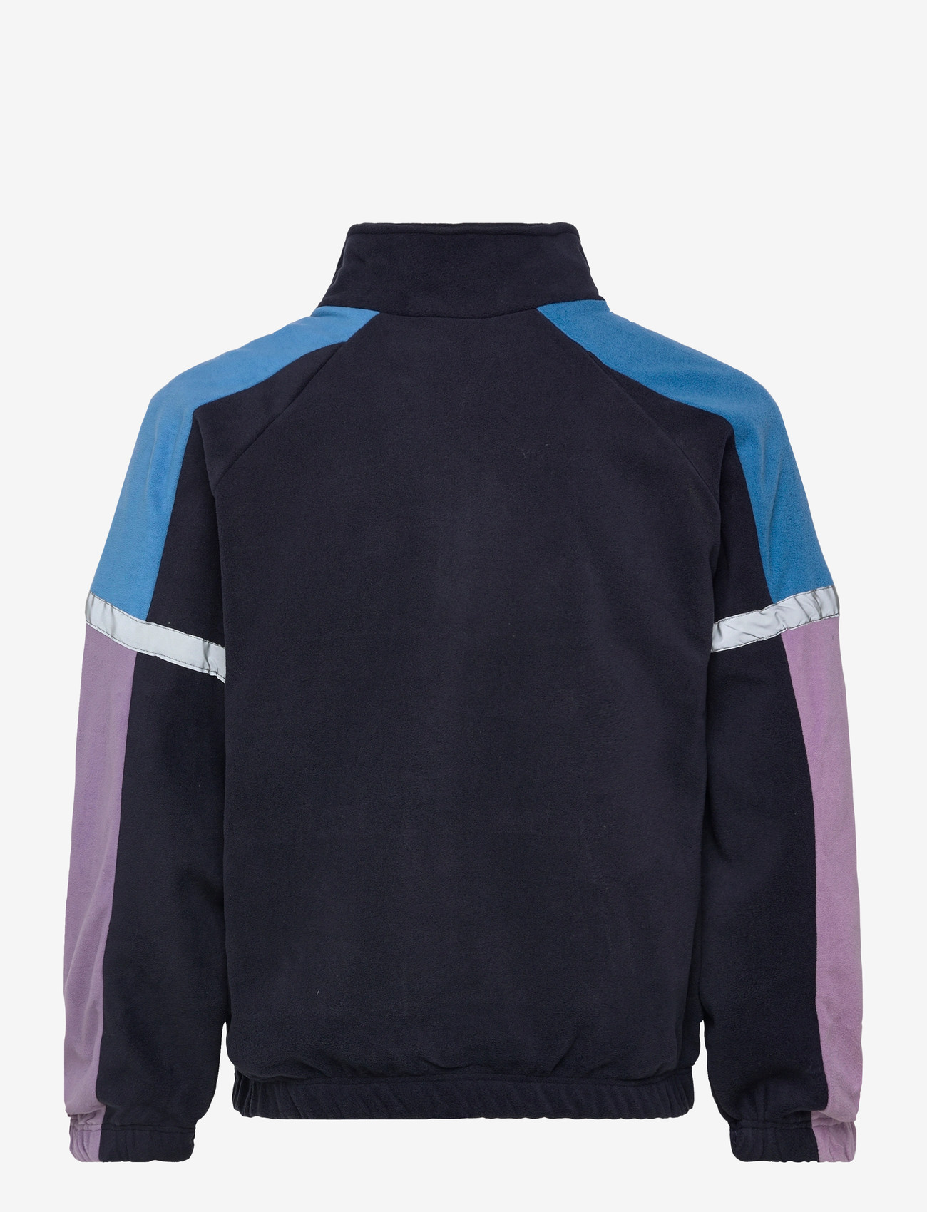 Denim Project - DPLuke Fleece - sweatshirts - 238 high navy w. purple/light blue - 1